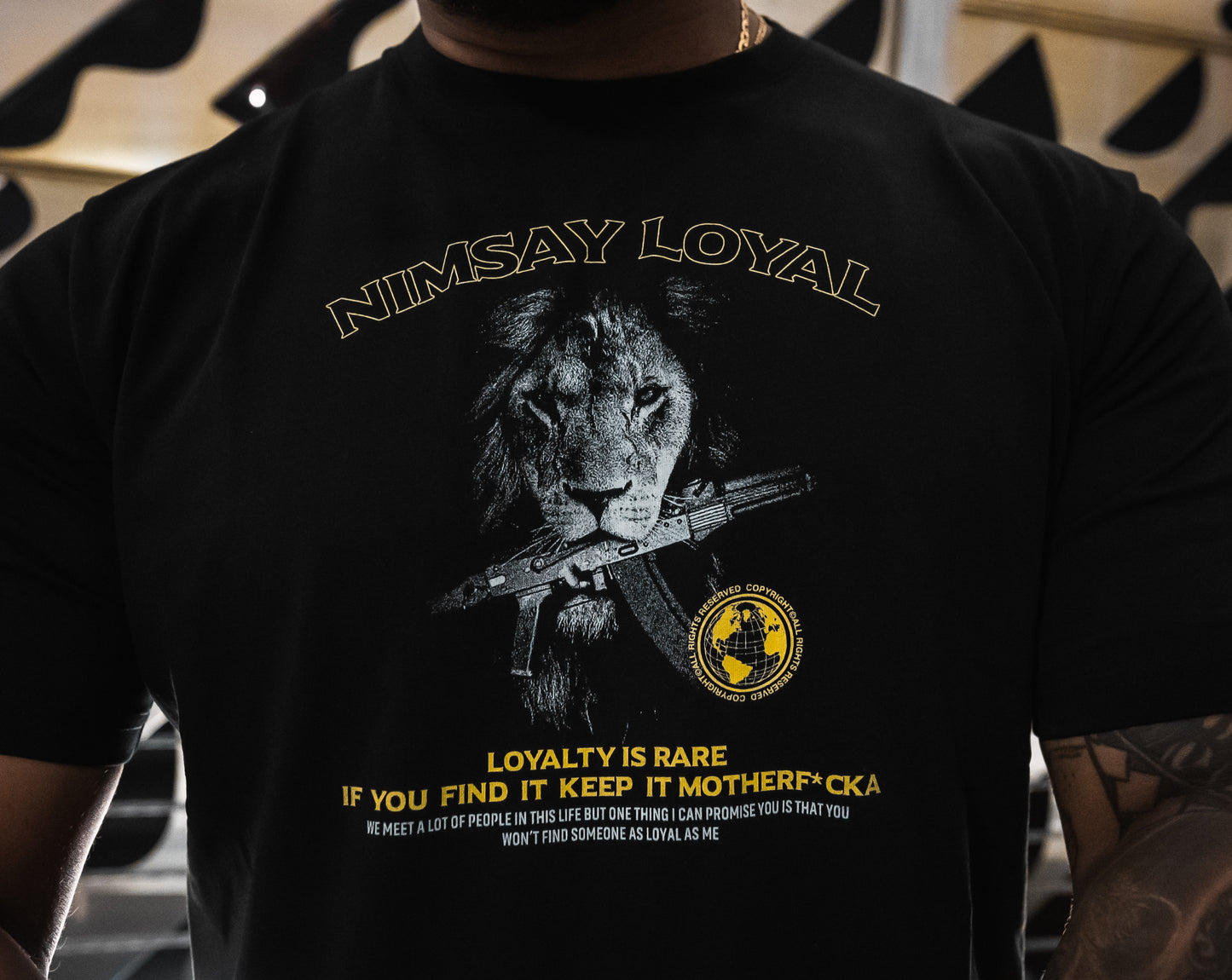 AK 47 Lion T-Shirt